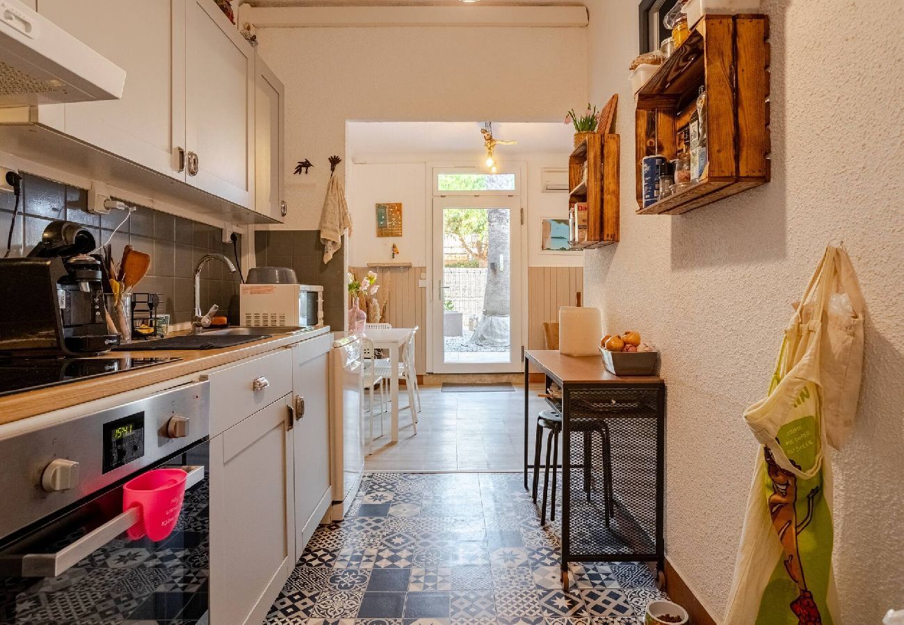 Apartment in Hyères - Le Cigalet Plage La Capte Jardin Presqu'île Giens 