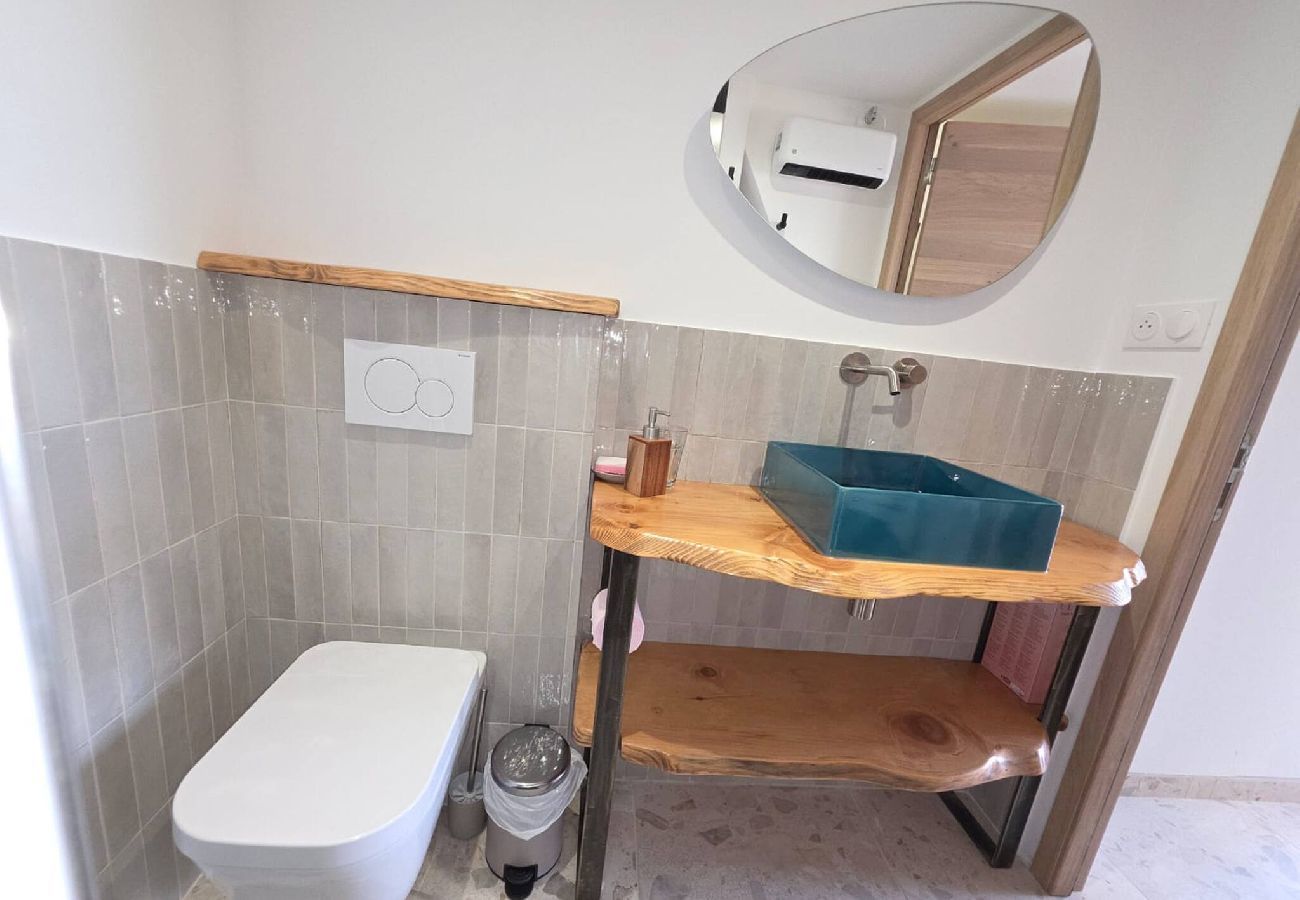 House in Hyères - L'Échappée Bleue – Cabanon vue mer 