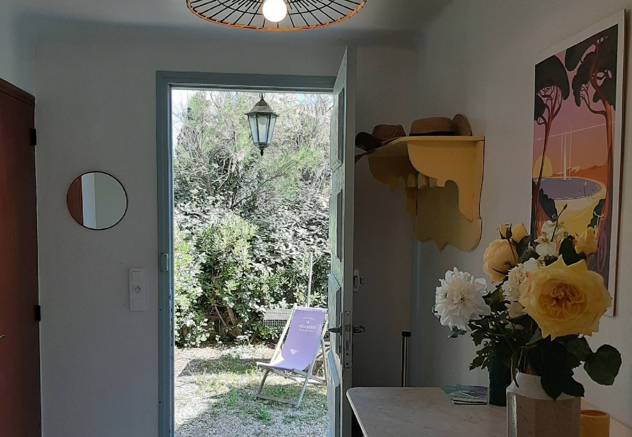 Maison à Hyères - Villa Hamac climatisée à 80m de la mer Beach House 