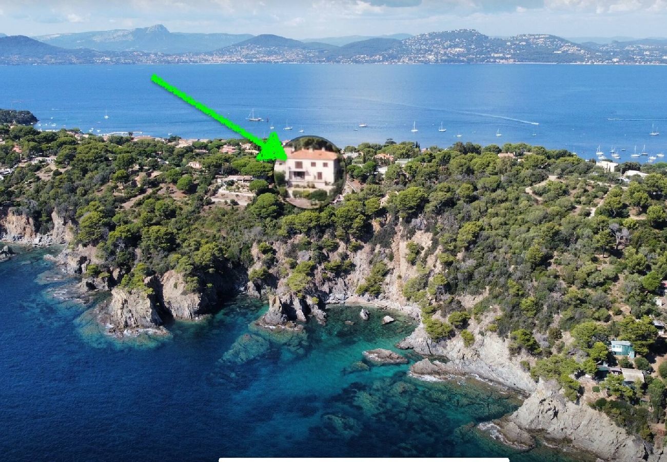 Maison à Hyères - Paradis rénové bord de mer, Presqu'île de Giens Clim