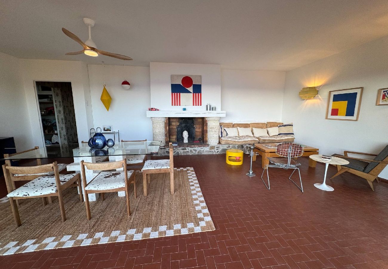 Maison à Hyères - Villa La Terrasse Bleue Presqu'île Giens accès mer 