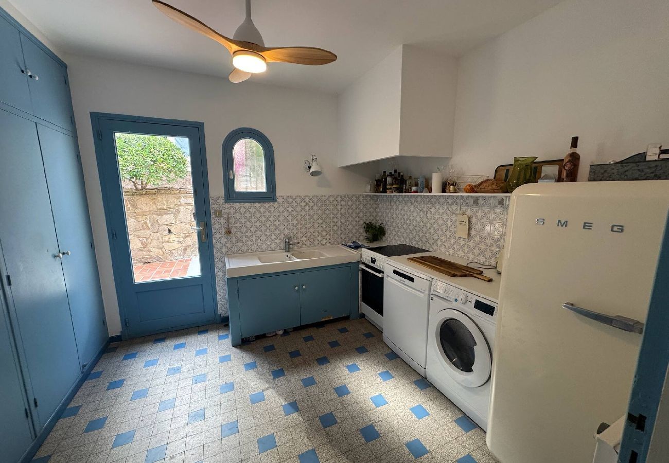 Maison à Hyères - Villa La Terrasse Bleue Presqu'île Giens accès mer 