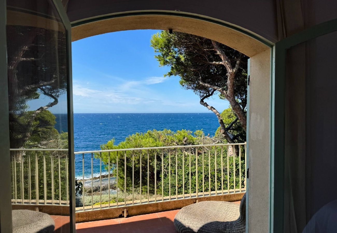 Maison à Hyères - Villa La Terrasse Bleue Presqu'île Giens accès mer 