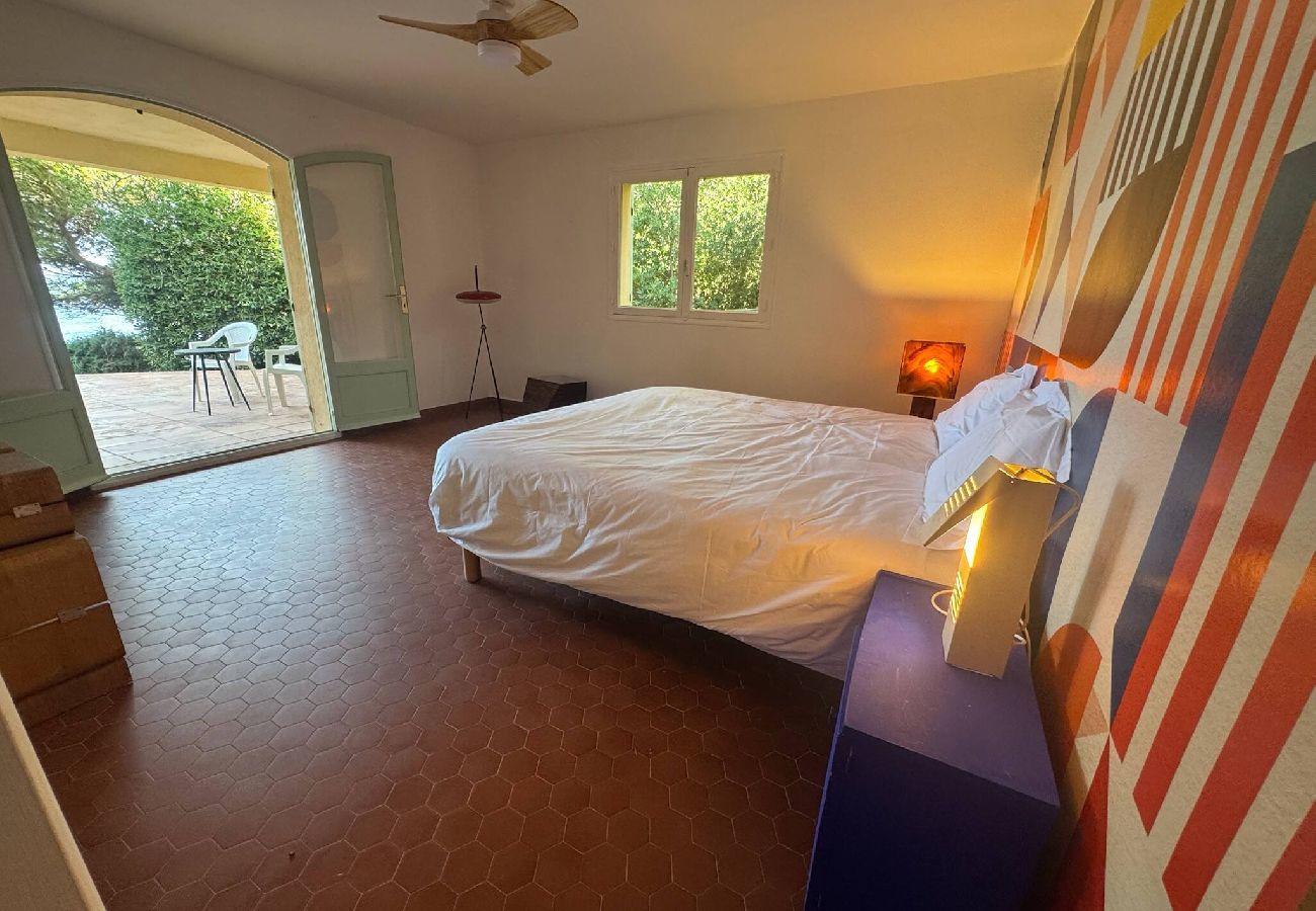 Maison à Hyères - Villa La Terrasse Bleue Presqu'île Giens accès mer 