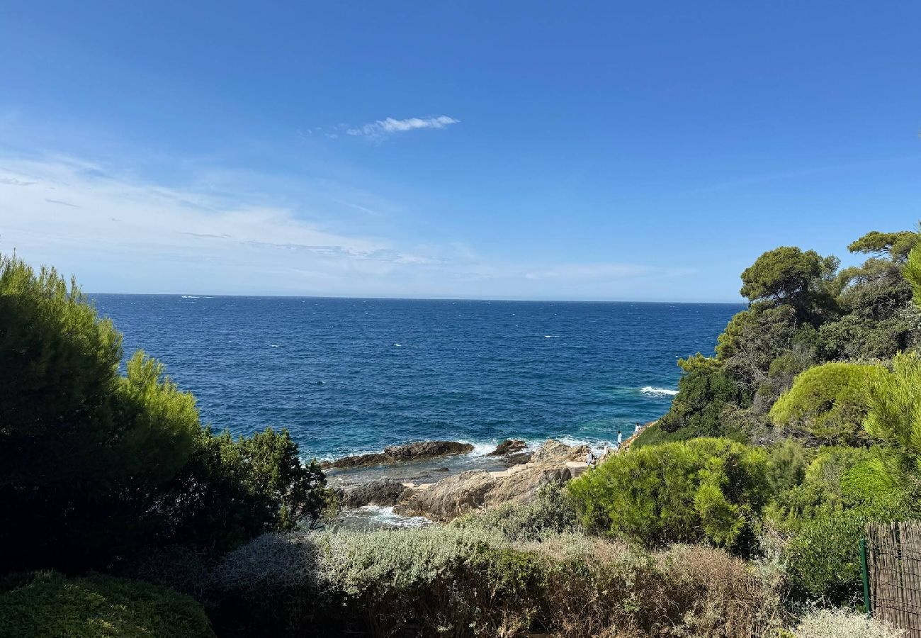Maison à Hyères - Villa La Terrasse Bleue Presqu'île Giens accès mer 