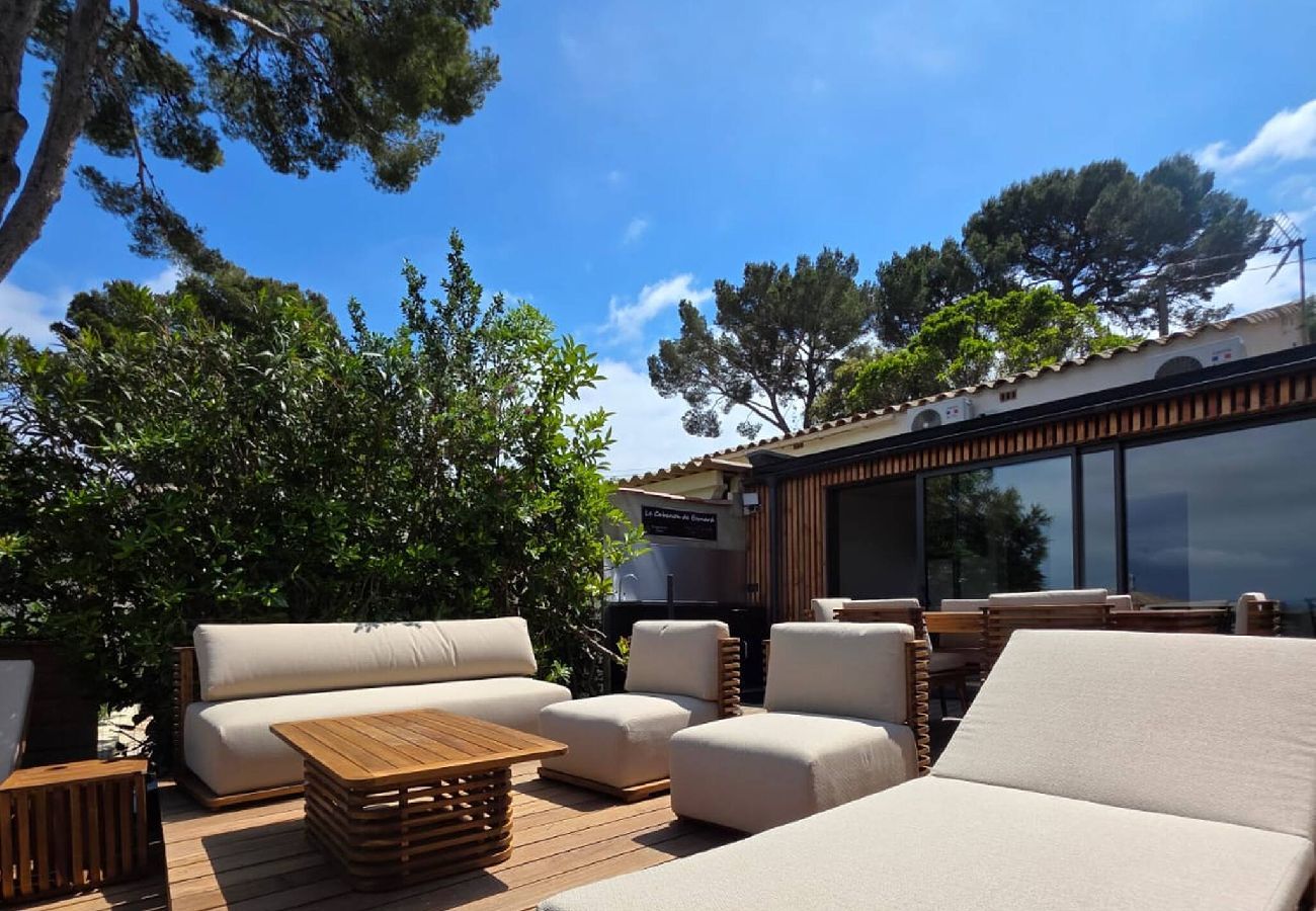 Maison à Hyères - L'Échappée Bleue – Cabanon vue mer 
