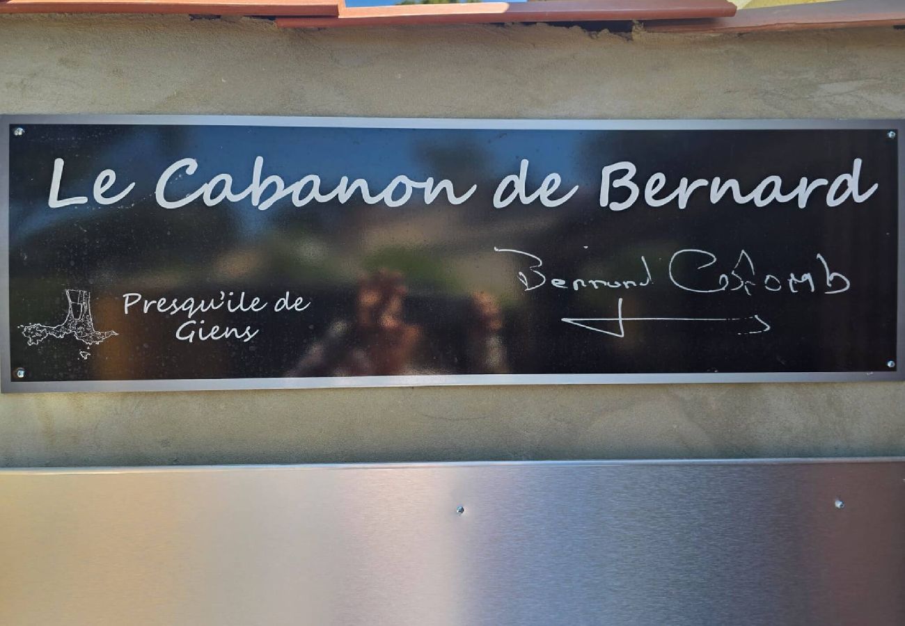 Maison à Hyères - L'Échappée Bleue – Cabanon vue mer 