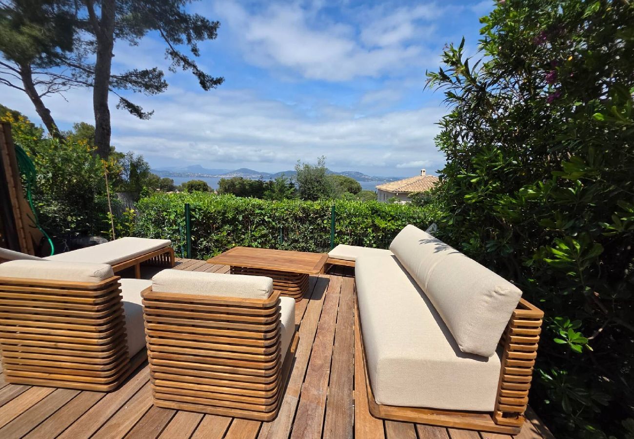Maison à Hyères - L'Échappée Bleue – Cabanon vue mer 