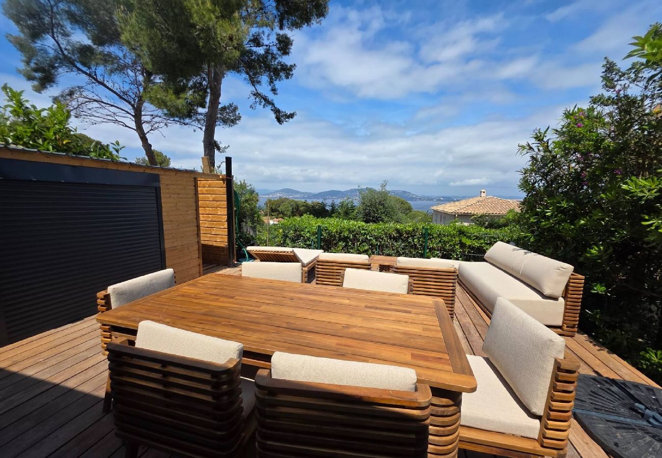 Maison à Hyères - L'Échappée Bleue – Cabanon vue mer 